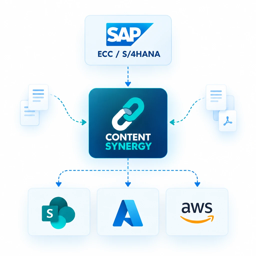 How Content Synergy Connects SAP to Your Content Repository