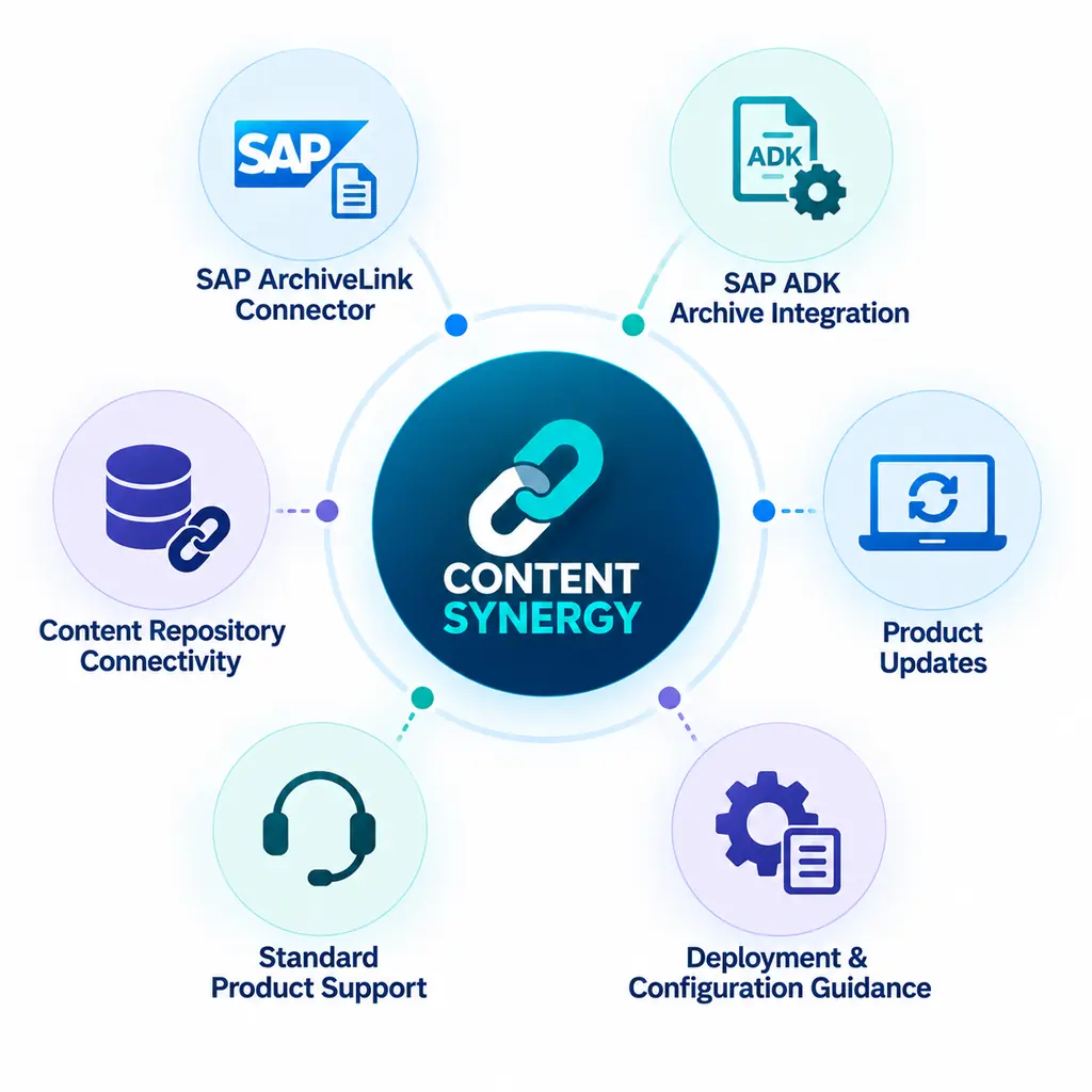 SAP ArchiveLink Connector - Pricing - Content Synergy
